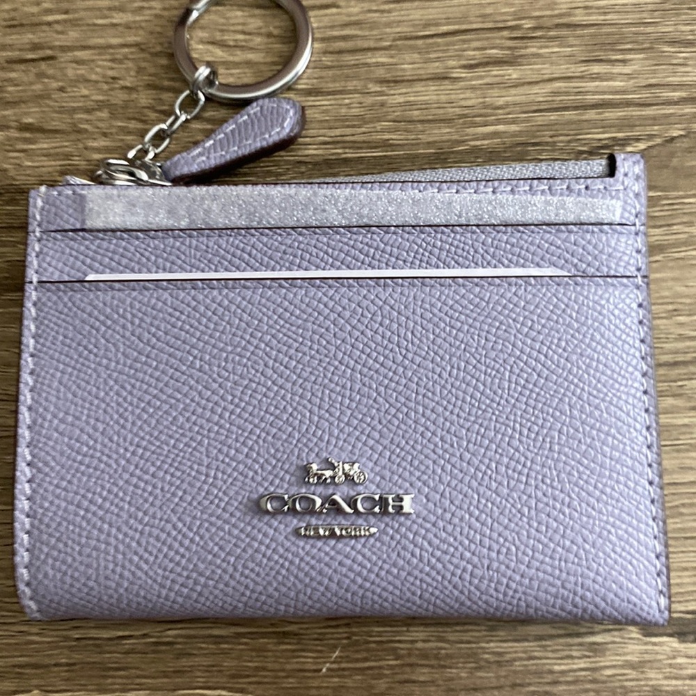 Coach Skinny ID Case Mist Grey NWTs - Picture 5 of 6